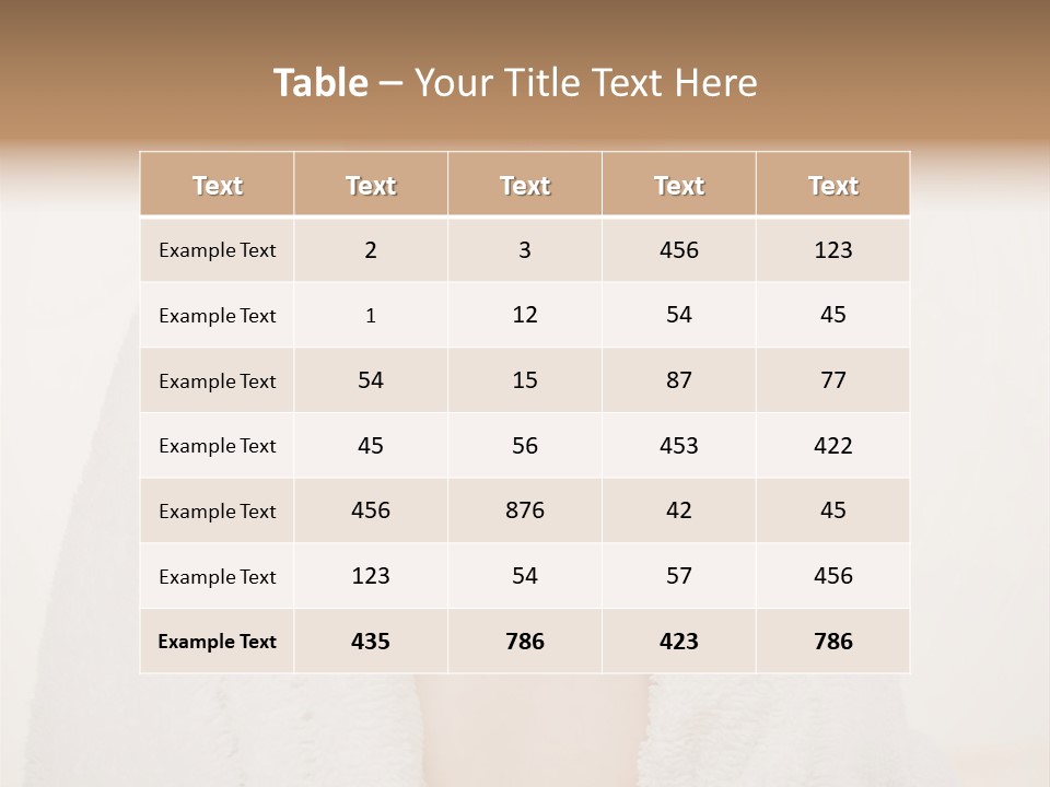Healthy Clean Bright PowerPoint Template