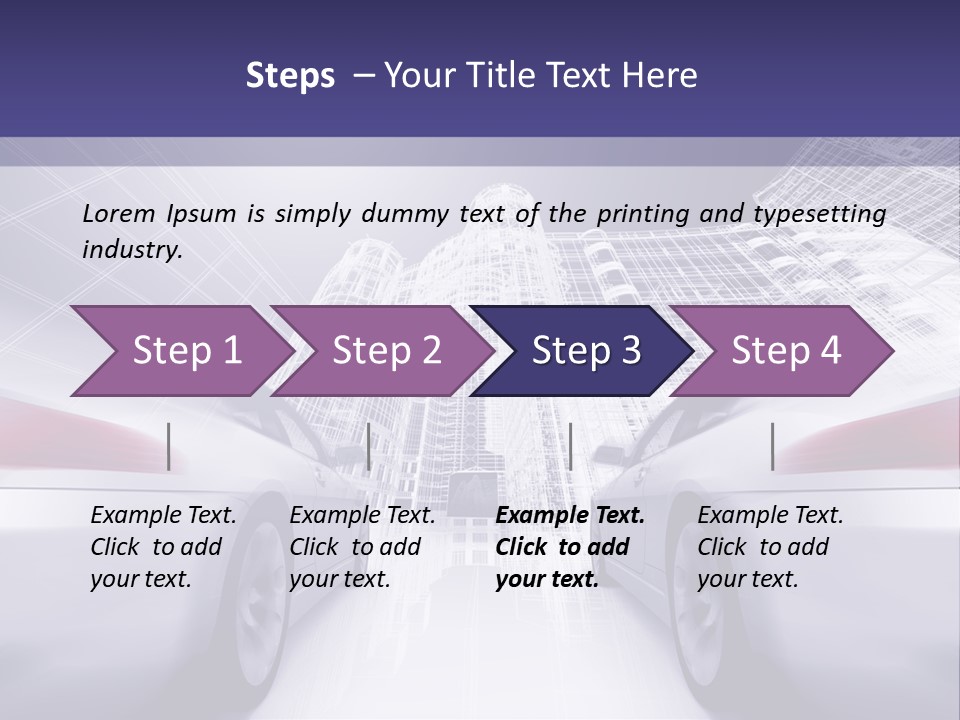Color Fast Render PowerPoint Template