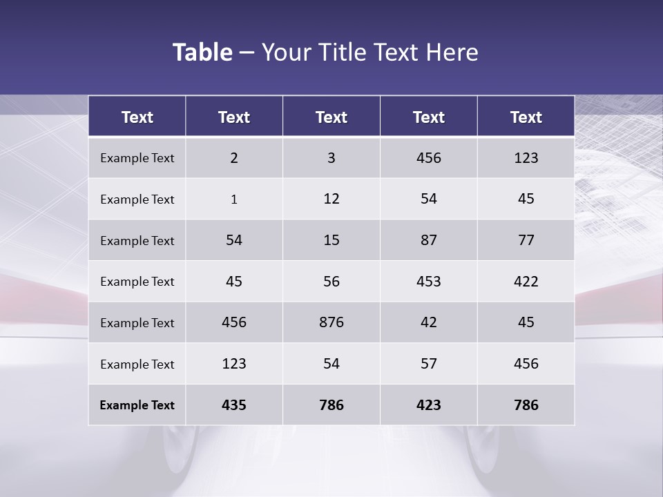 Color Fast Render PowerPoint Template