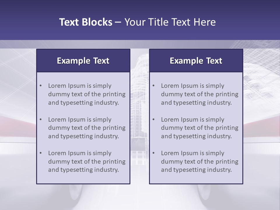 Color Fast Render PowerPoint Template