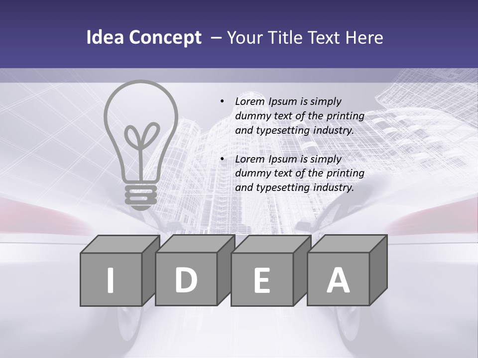 Color Fast Render PowerPoint Template