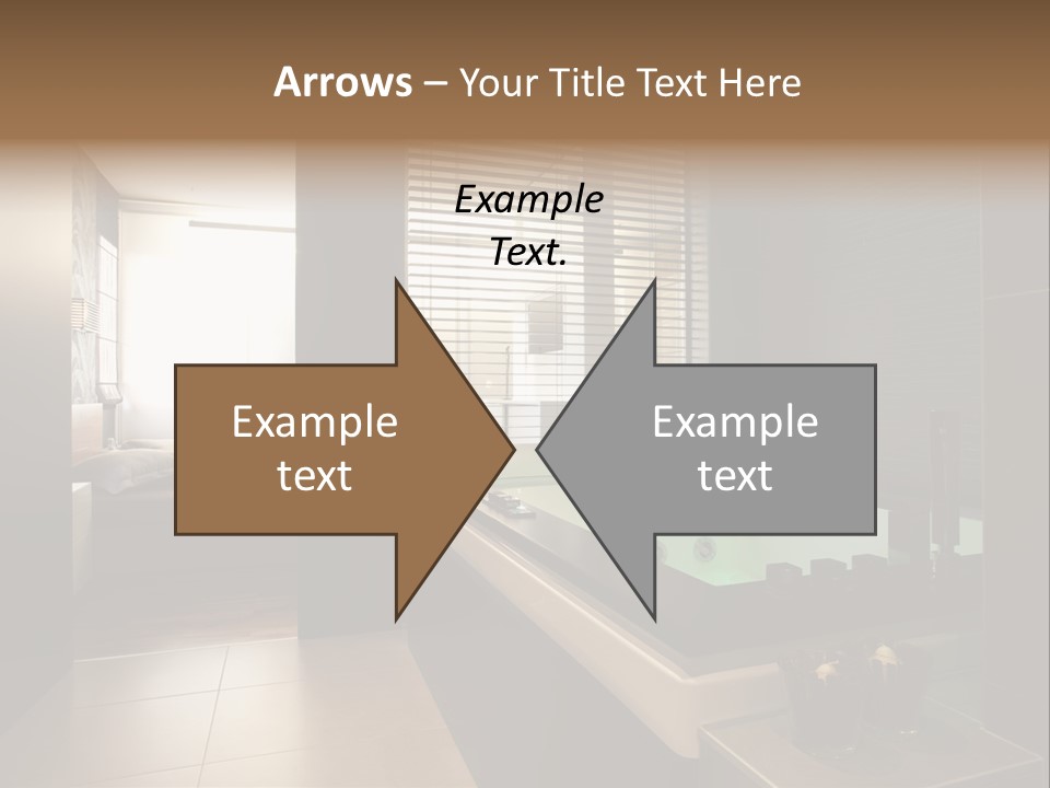 A Bathroom With A Jacuzzi Tub Next To A Window PowerPoint Template