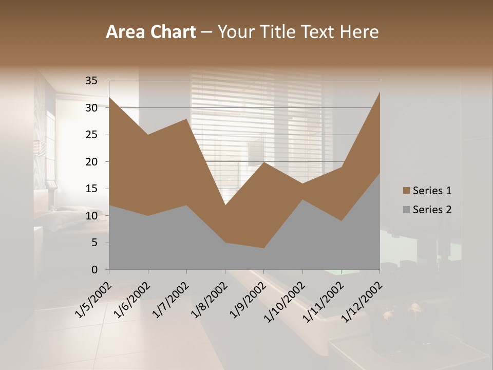 A Bathroom With A Jacuzzi Tub Next To A Window PowerPoint Template