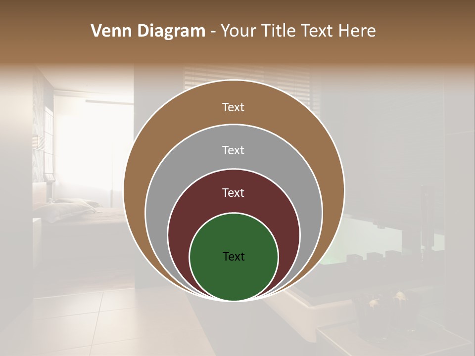A Bathroom With A Jacuzzi Tub Next To A Window PowerPoint Template