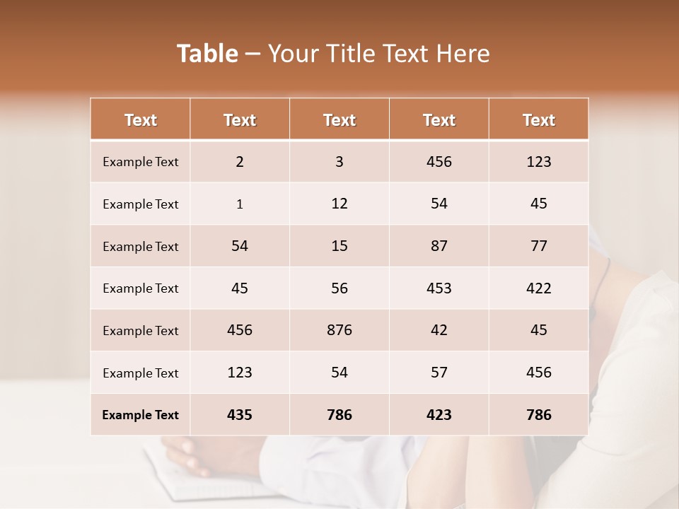 Dessert Many Diet PowerPoint Template