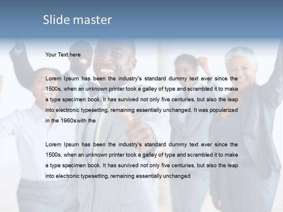 Shore Hands Youth PowerPoint Template