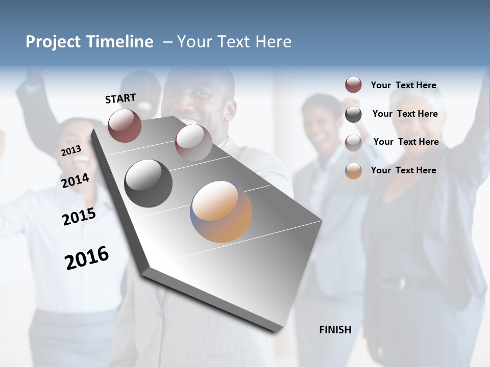 Shore Hands Youth PowerPoint Template