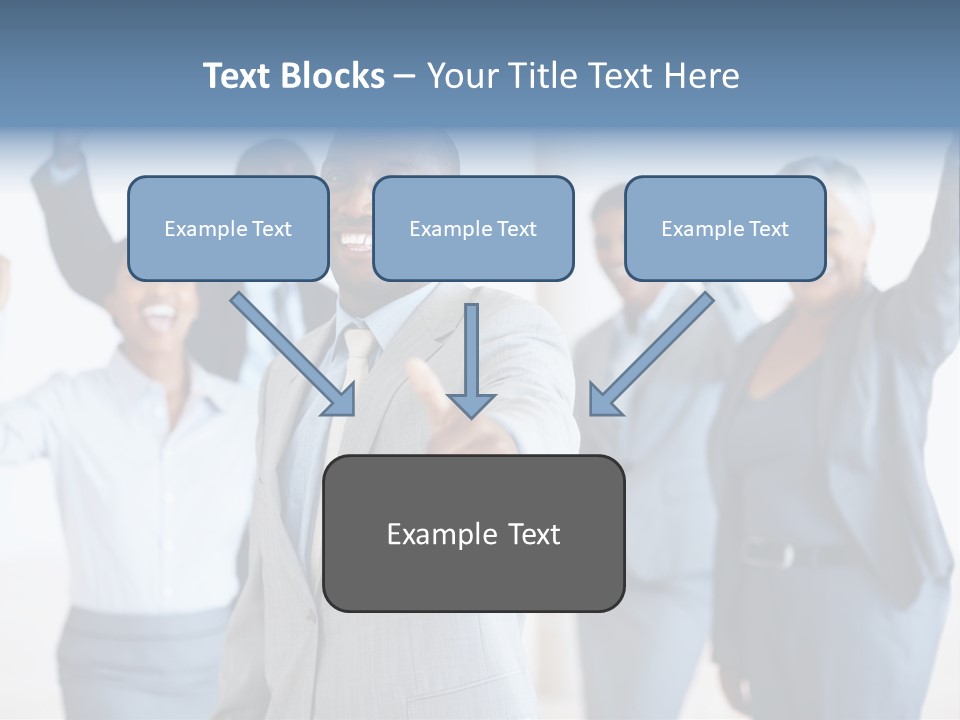 Shore Hands Youth PowerPoint Template