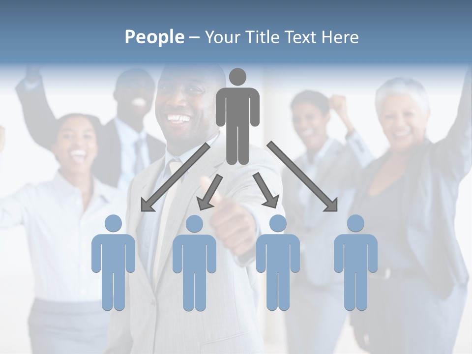 Shore Hands Youth PowerPoint Template