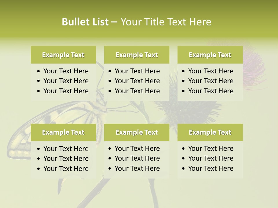 Prime Wing Animal PowerPoint Template