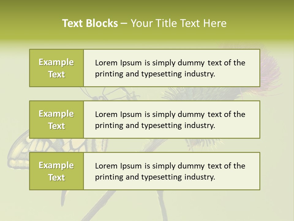 Prime Wing Animal PowerPoint Template