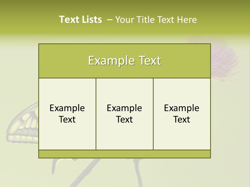 Prime Wing Animal PowerPoint Template