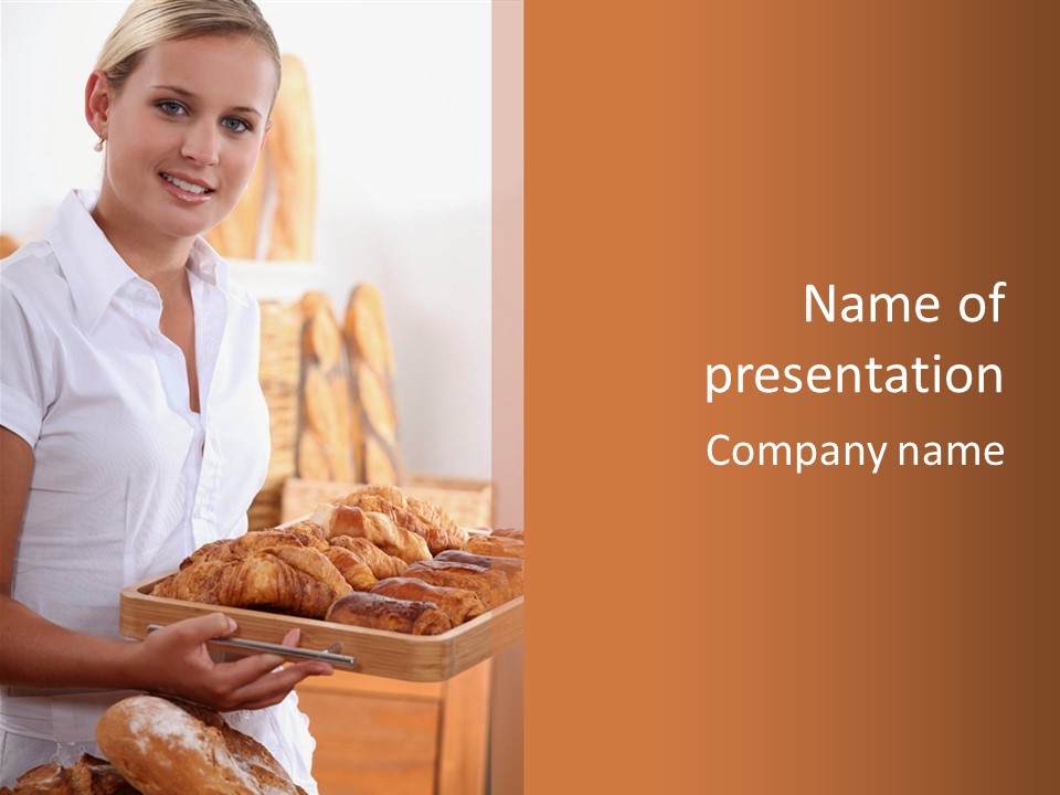 Bread Loaf Fresh PowerPoint Template