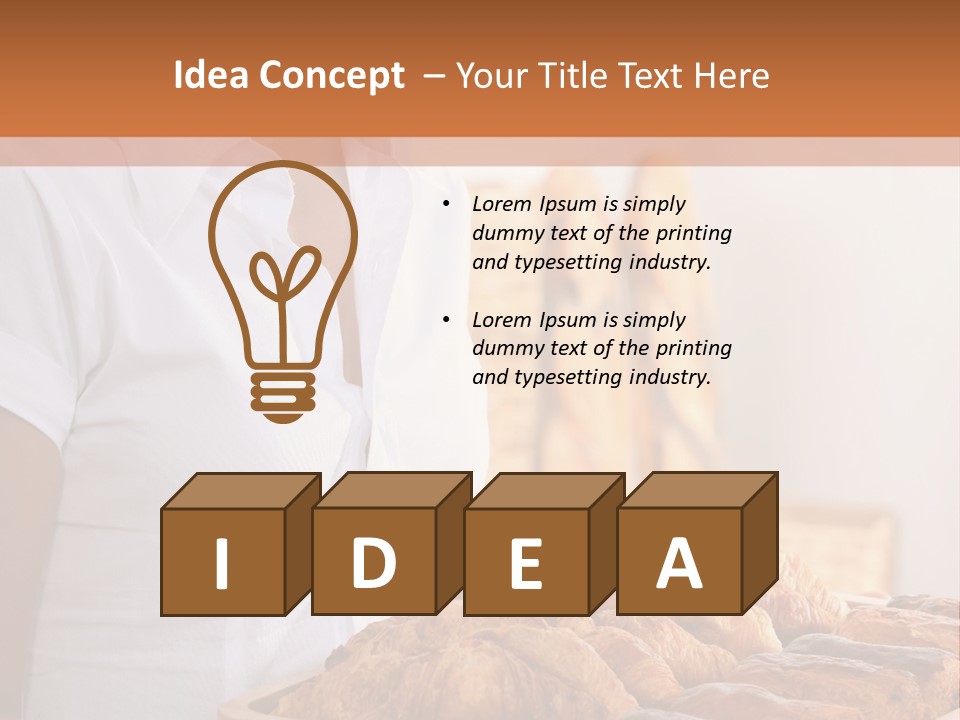 Bread Loaf Fresh PowerPoint Template