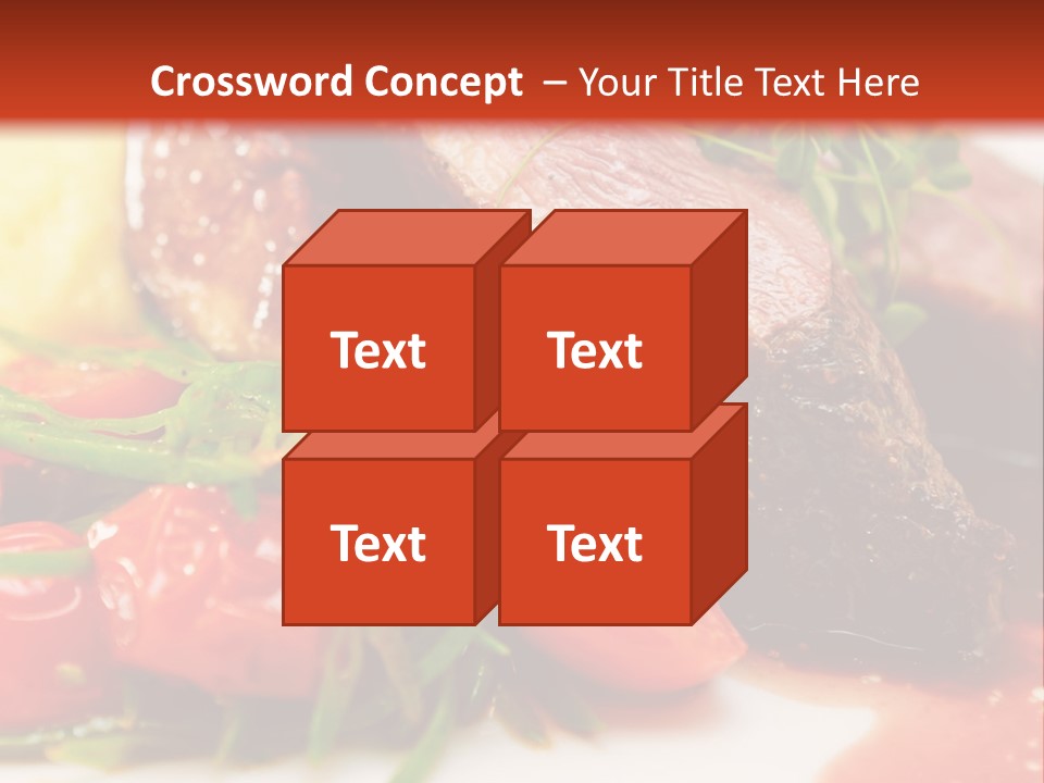 Cooked Grilled Delicious PowerPoint Template