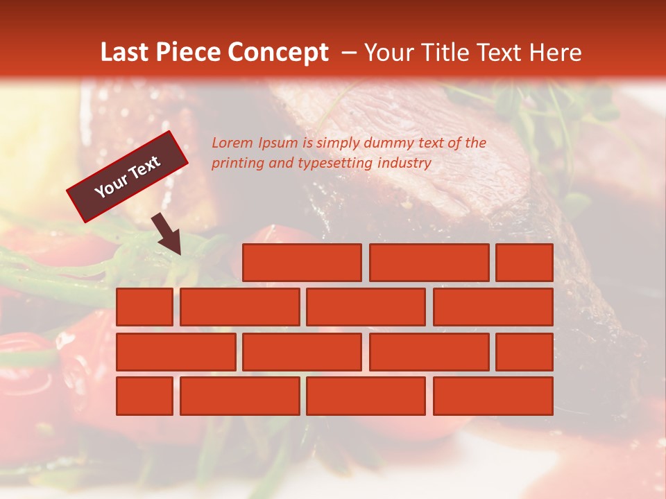 Cooked Grilled Delicious PowerPoint Template