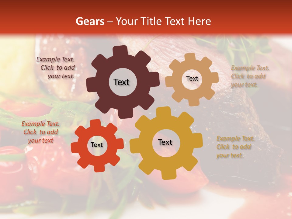 Cooked Grilled Delicious PowerPoint Template