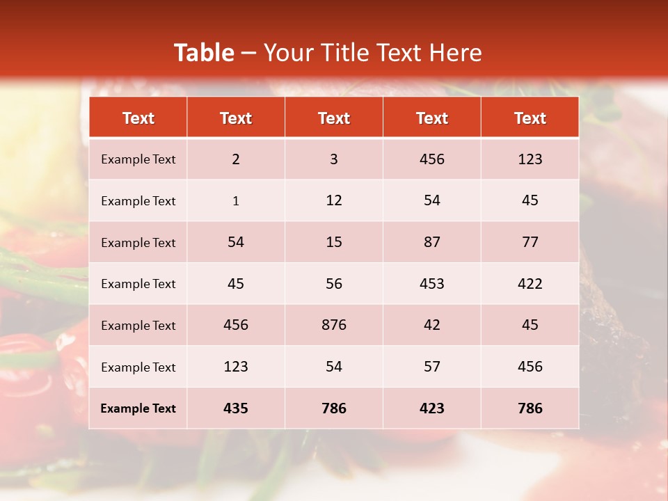 Cooked Grilled Delicious PowerPoint Template