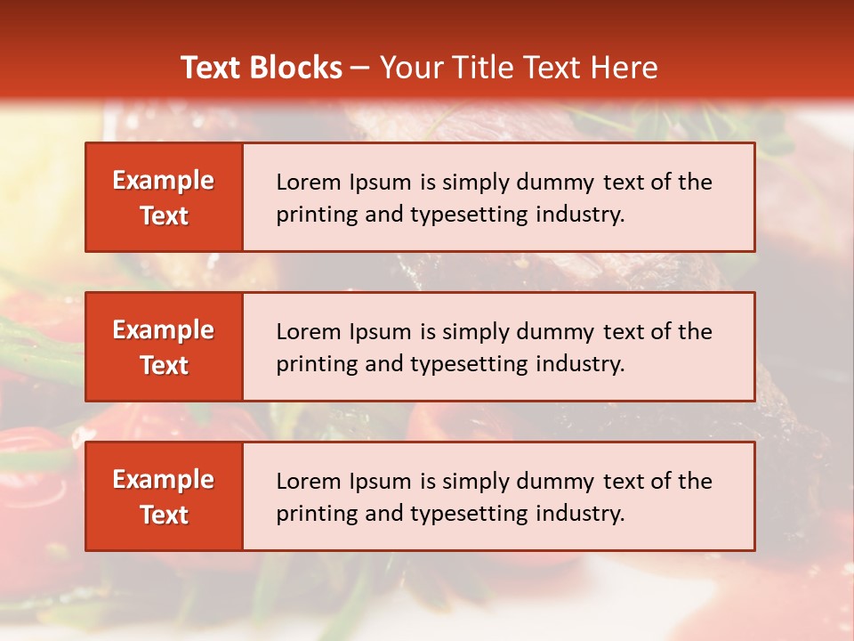 Cooked Grilled Delicious PowerPoint Template