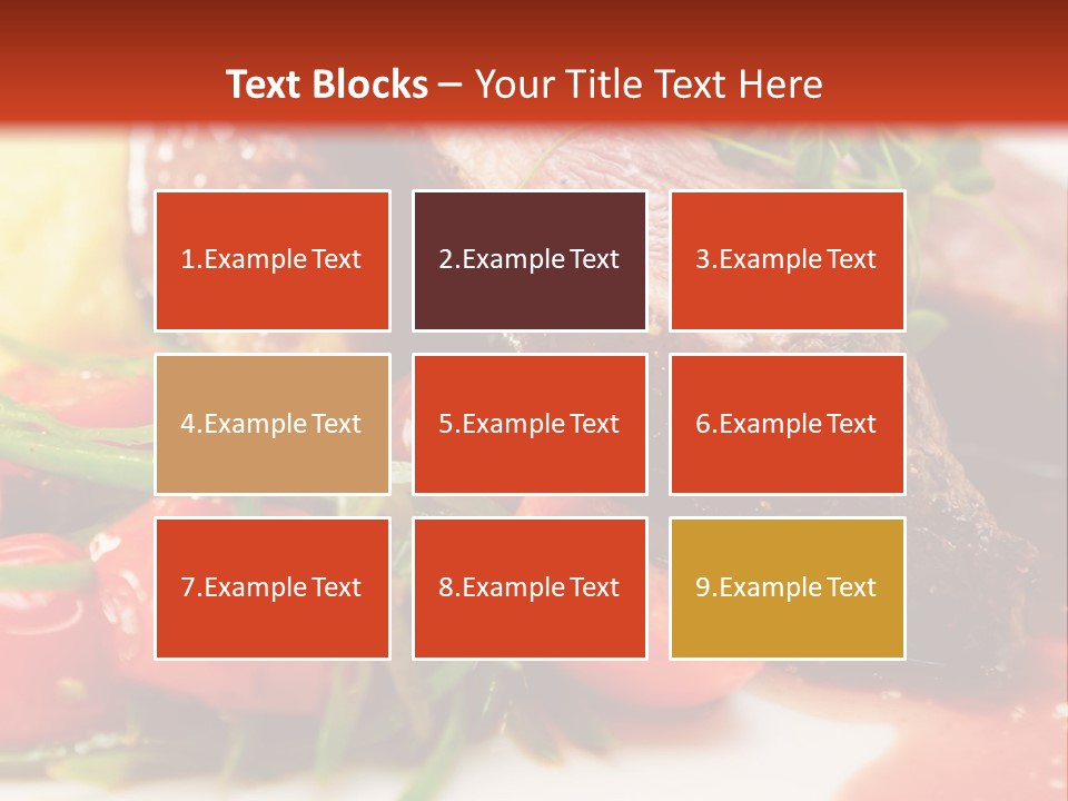 Cooked Grilled Delicious PowerPoint Template