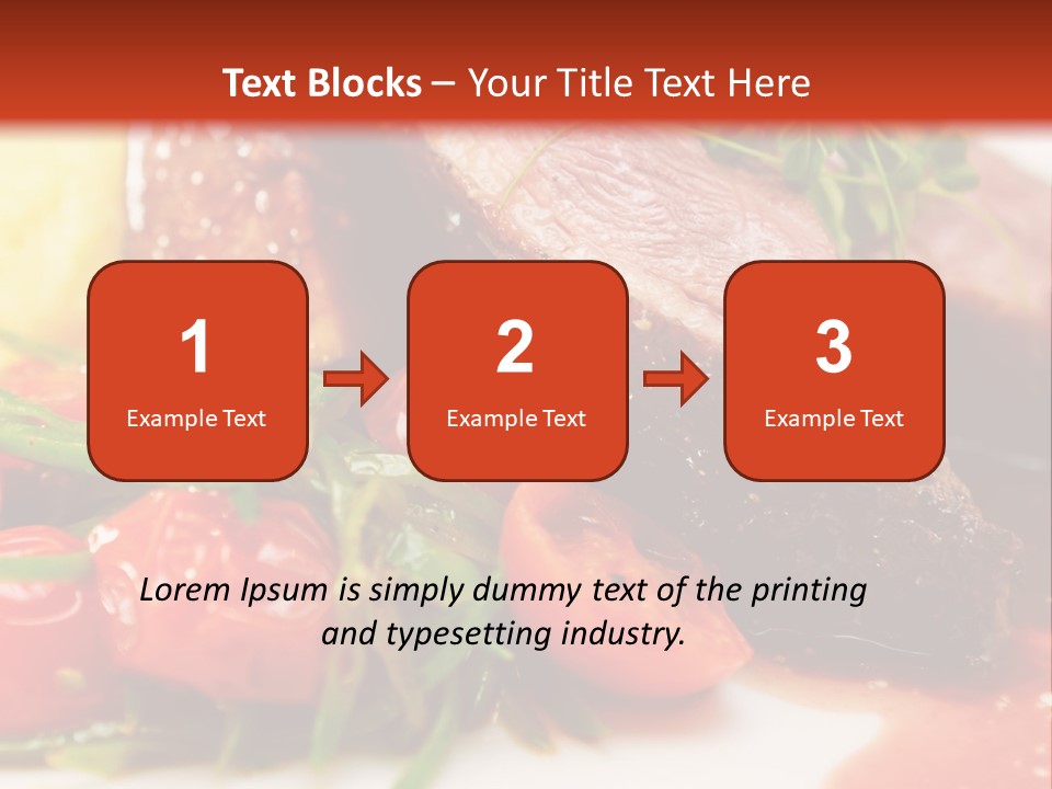 Cooked Grilled Delicious PowerPoint Template