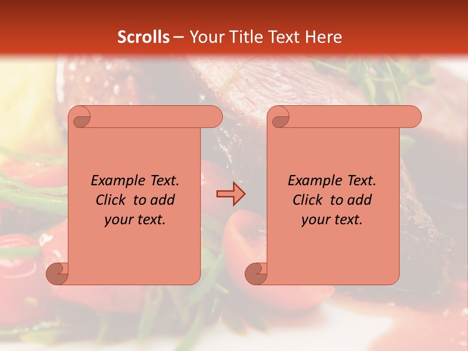 Cooked Grilled Delicious PowerPoint Template