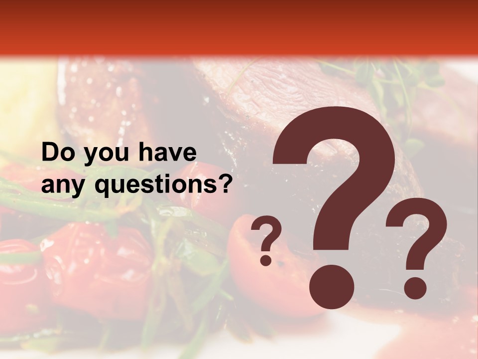 Cooked Grilled Delicious PowerPoint Template