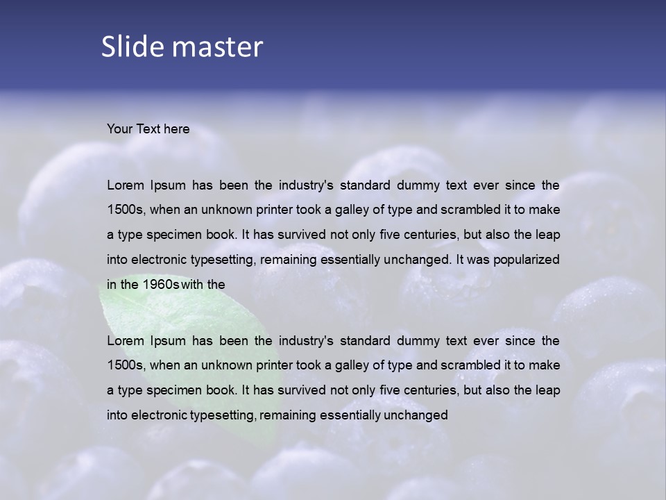 Dessert Many Diet PowerPoint Template