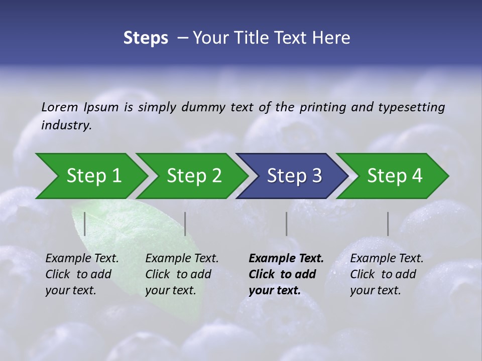 Dessert Many Diet PowerPoint Template