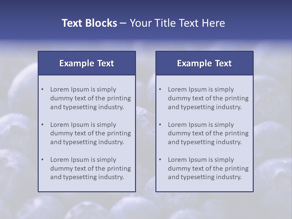 Dessert Many Diet PowerPoint Template