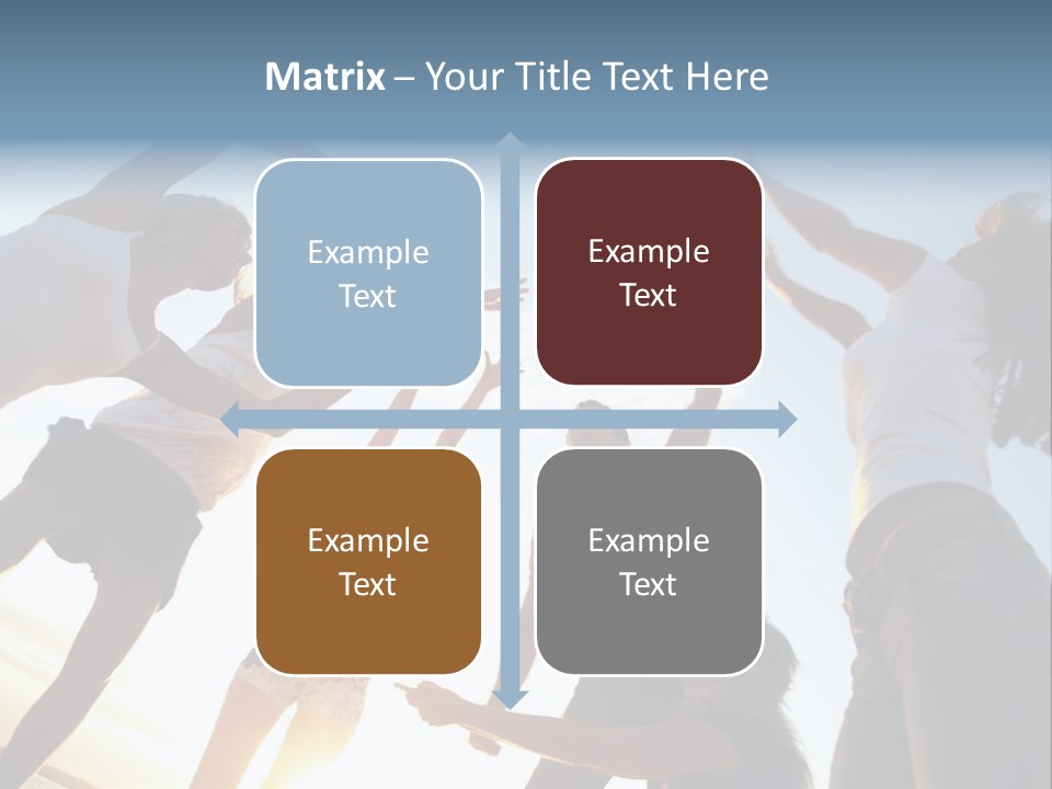 Shore Hands Youth PowerPoint Template