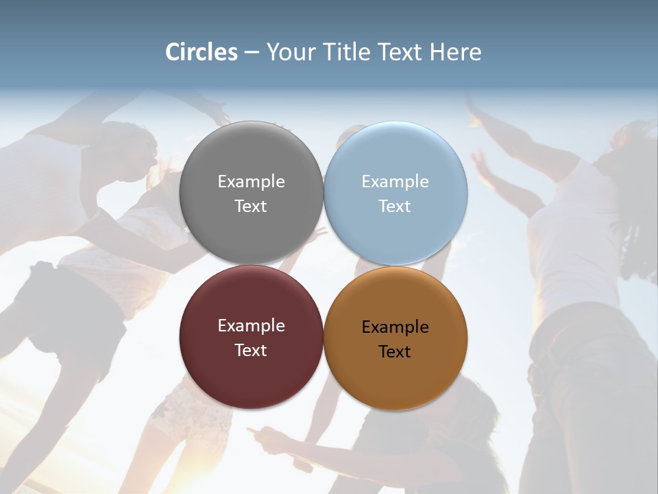 Shore Hands Youth PowerPoint Template