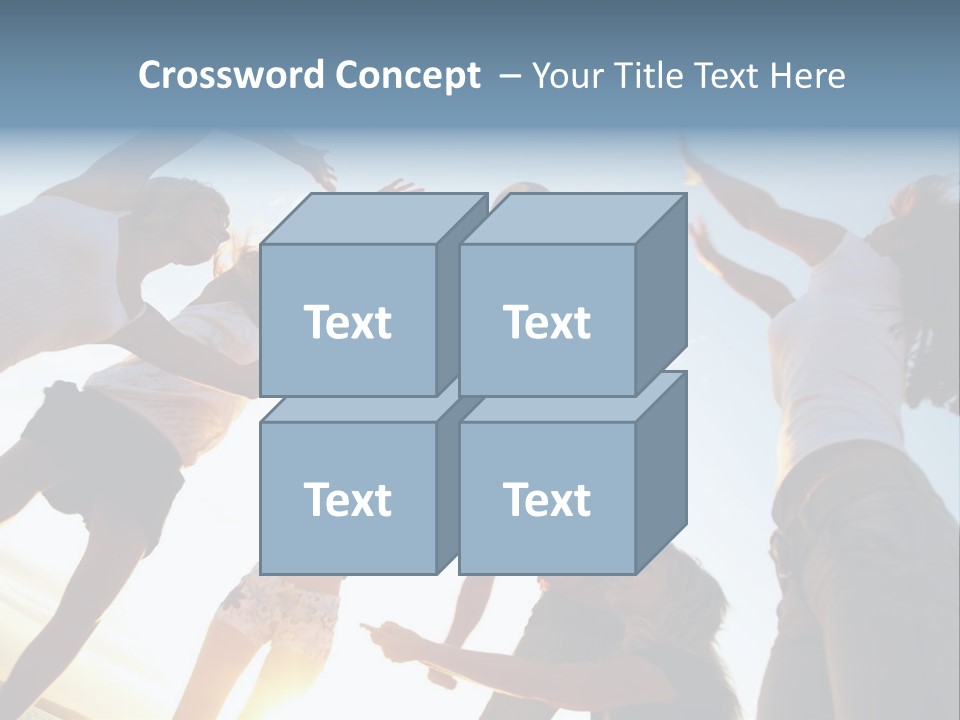Shore Hands Youth PowerPoint Template