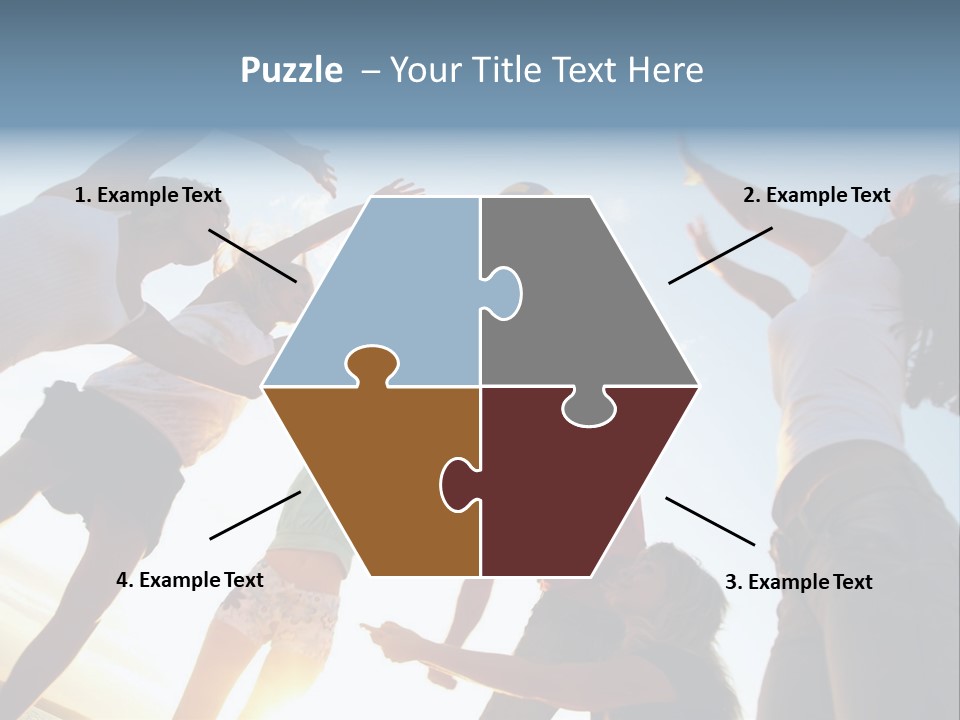 Shore Hands Youth PowerPoint Template