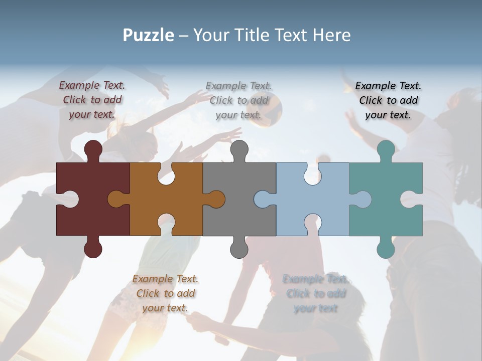 Shore Hands Youth PowerPoint Template