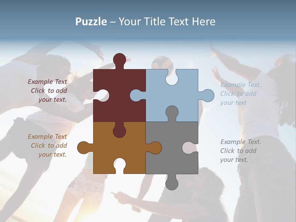 Shore Hands Youth PowerPoint Template