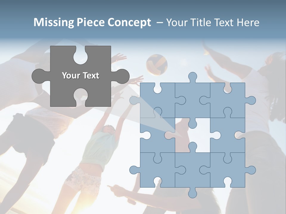 Shore Hands Youth PowerPoint Template