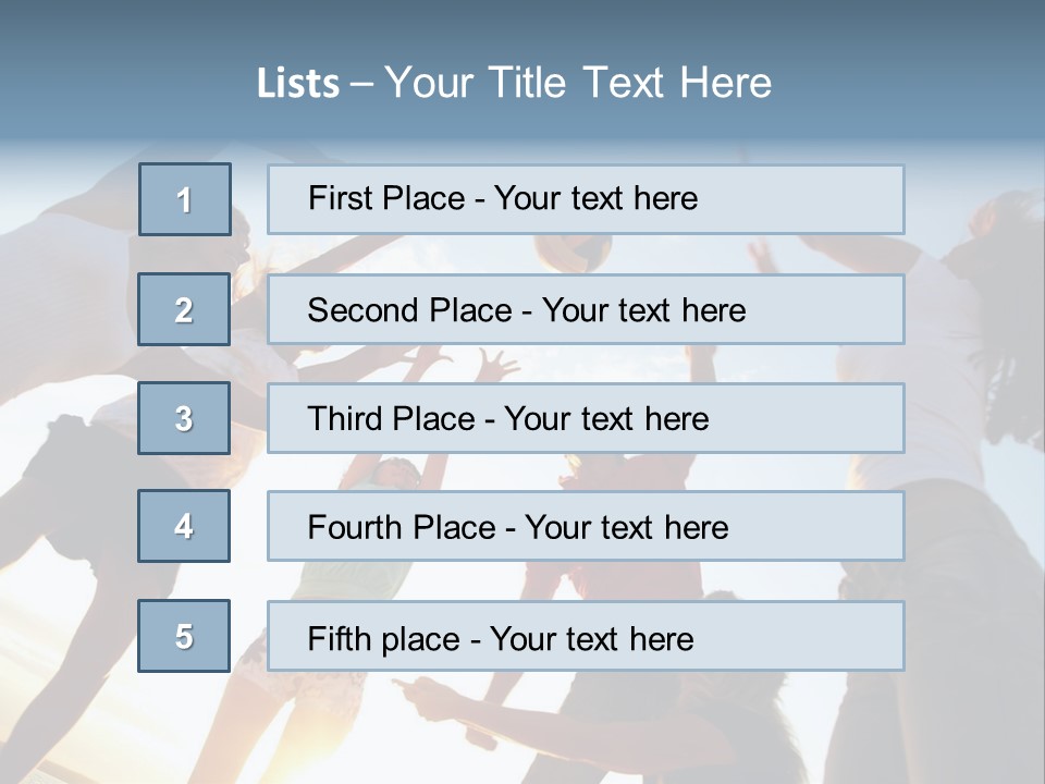Shore Hands Youth PowerPoint Template