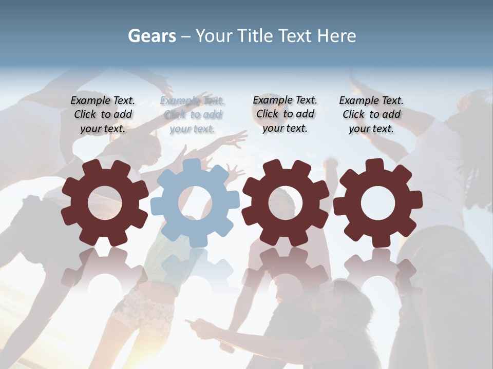 Shore Hands Youth PowerPoint Template