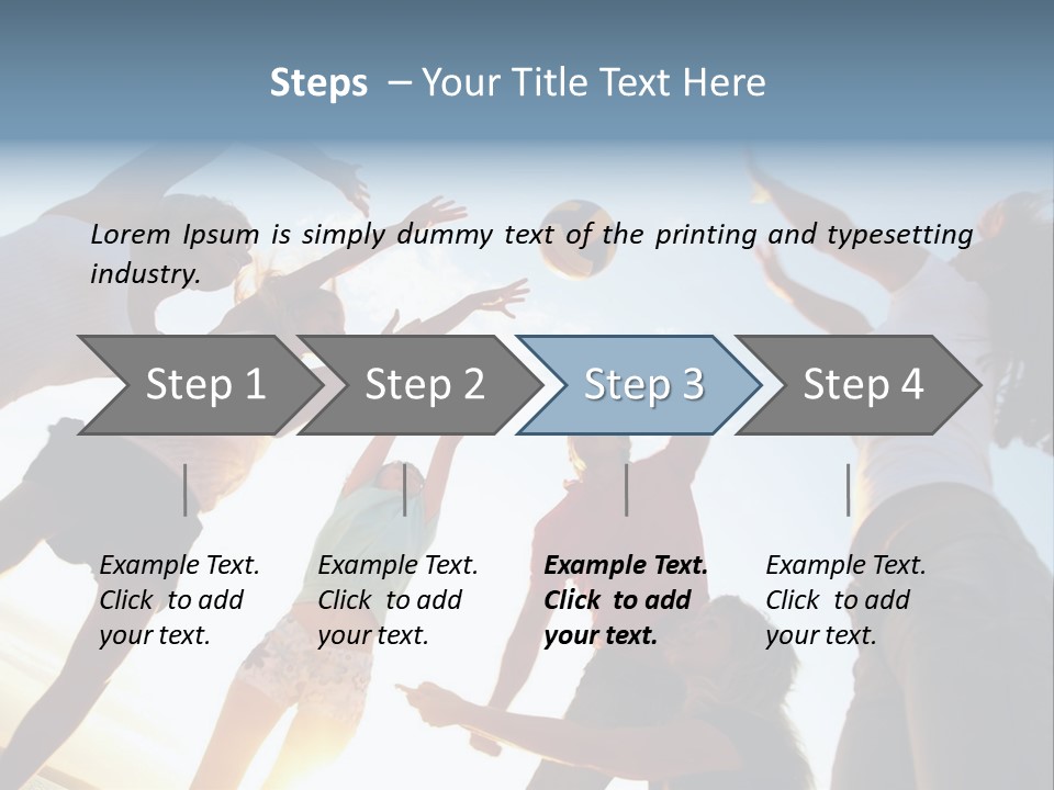 Shore Hands Youth PowerPoint Template
