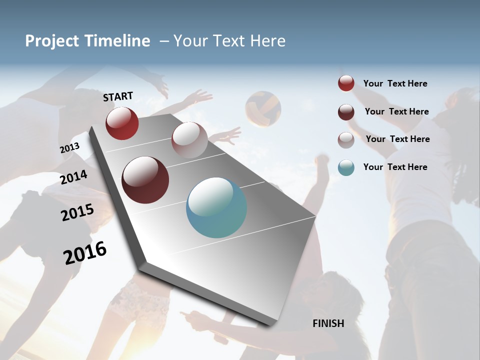 Shore Hands Youth PowerPoint Template