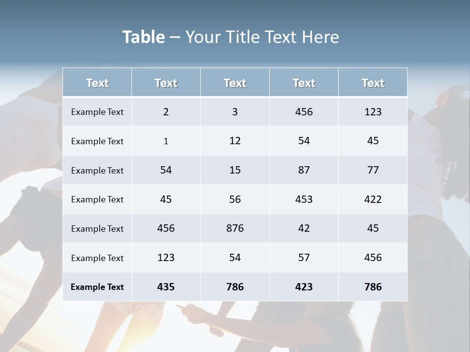 Shore Hands Youth PowerPoint Template