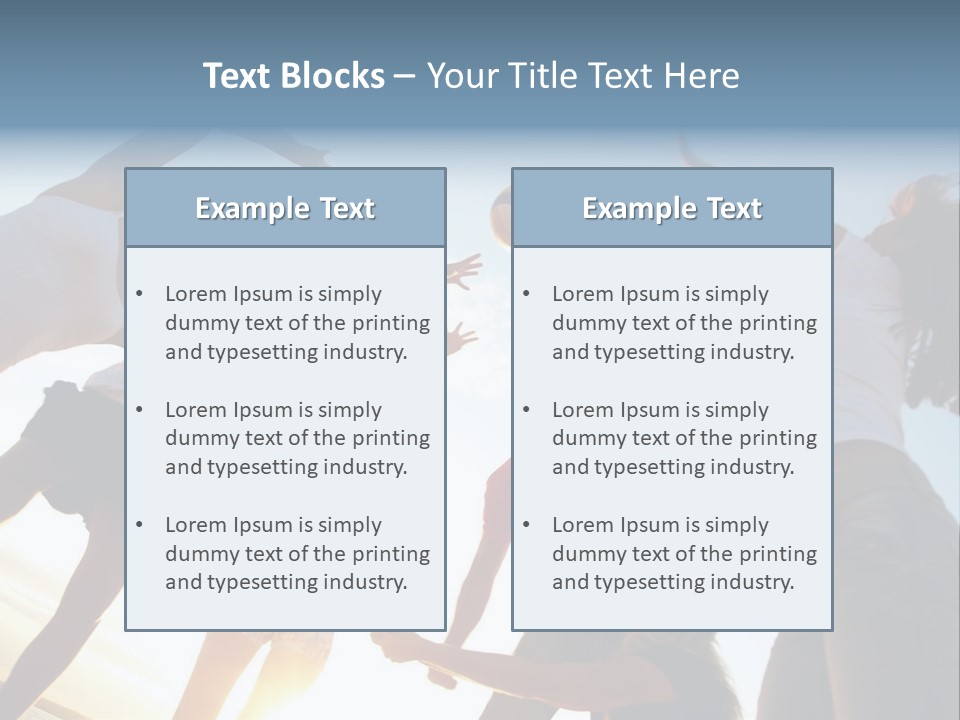 Shore Hands Youth PowerPoint Template