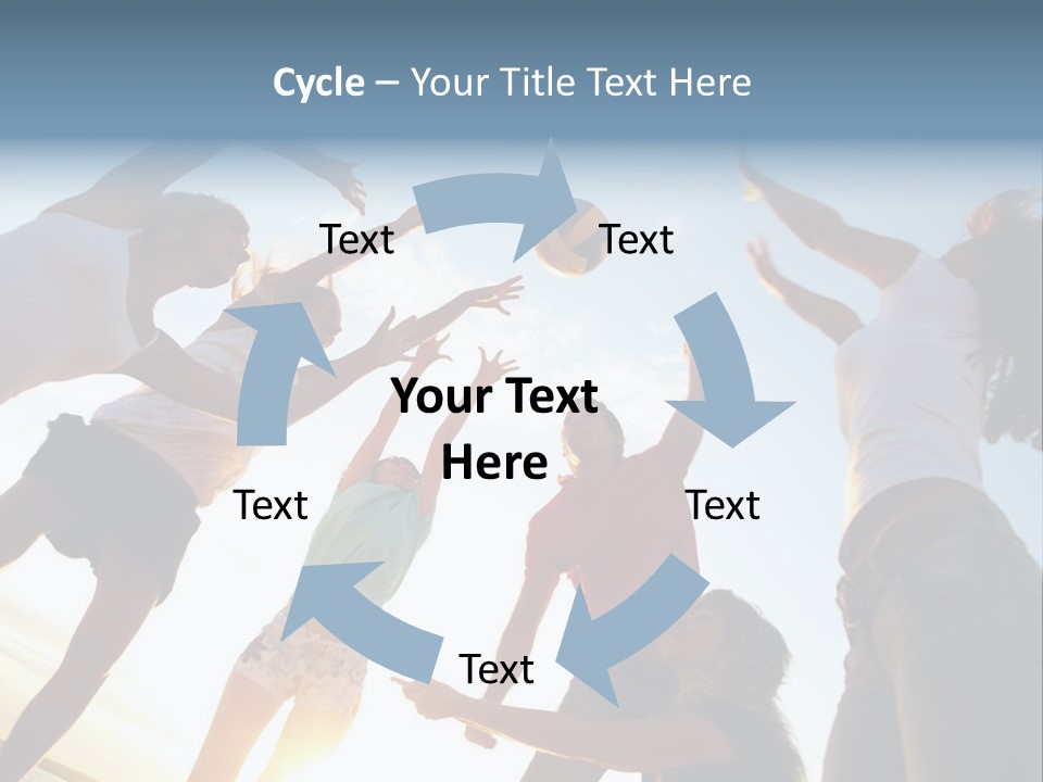 Shore Hands Youth PowerPoint Template