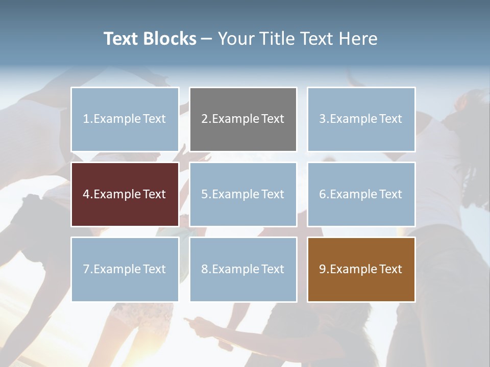 Shore Hands Youth PowerPoint Template