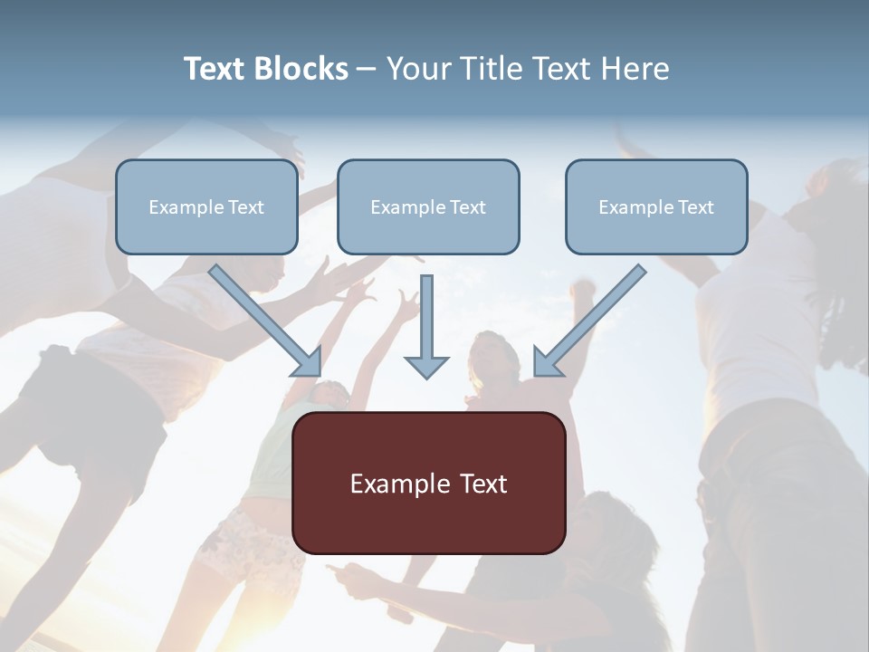 Shore Hands Youth PowerPoint Template