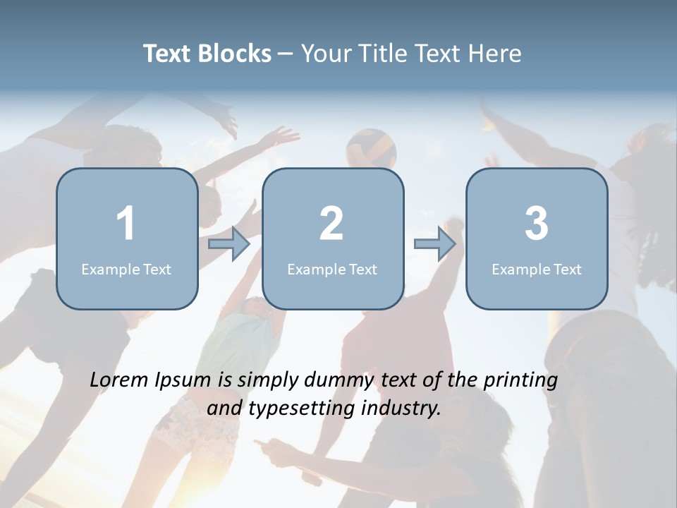 Shore Hands Youth PowerPoint Template
