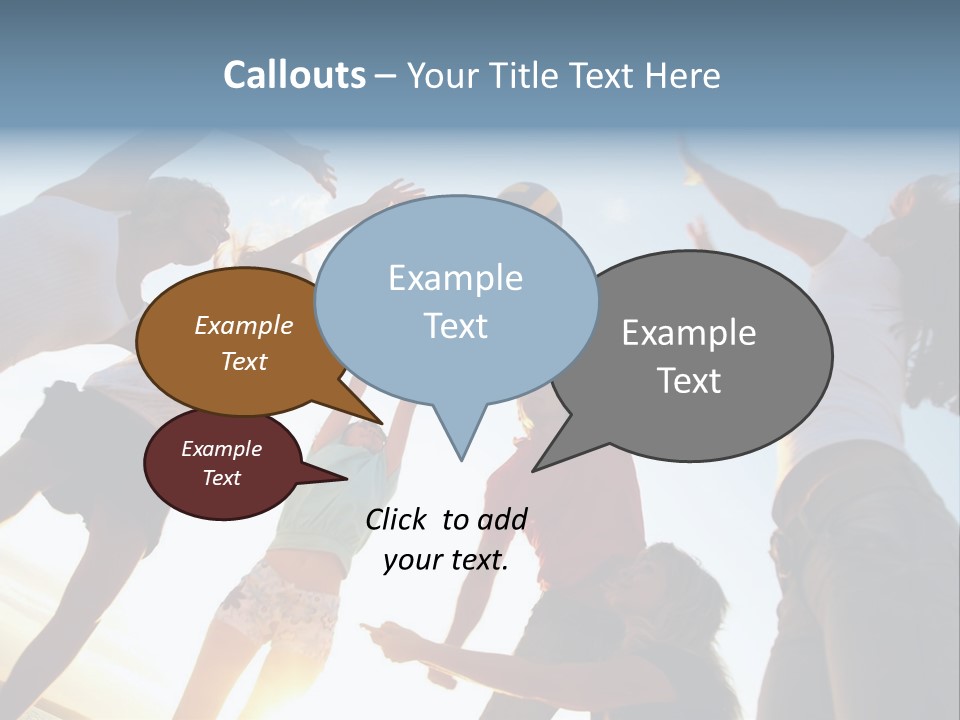 Shore Hands Youth PowerPoint Template