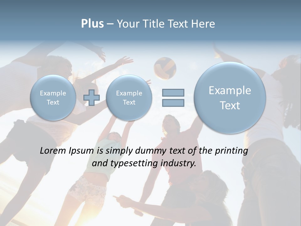 Shore Hands Youth PowerPoint Template