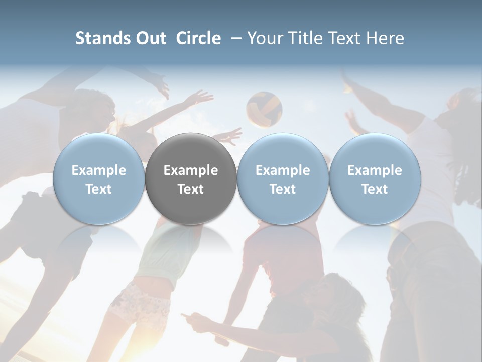 Shore Hands Youth PowerPoint Template